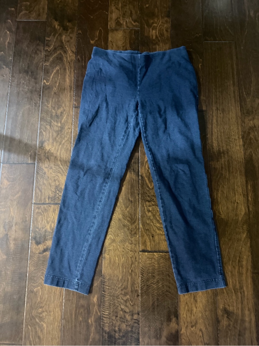 Women’s Navy Blue Pull-On Ponte Pants